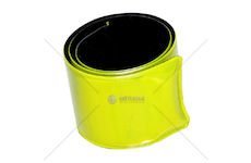 Reflexní, stahovací pásek - žlutý