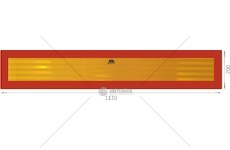 Reflexní tabule TW-P1 RR* 101-01W-69