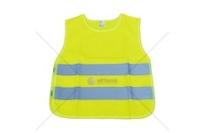 Reflexní vesta dětská žlutá AMiO-01736