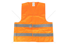 Reflexní vesta XXL oranžová s certifikátem AMiO-03985