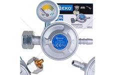 Regulátor tlaku plynu 37 mbar, 1,5 kg/h s manometrem - GEKO