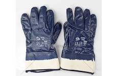 REKAWICE ROBOCZE POWLEKANE GUMA NIEBIESK  0068