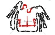 Řetězový vázací prostředek dvouramenný 6,3T/průměr 10mm/délka 7m GM-O-G8/10/7000