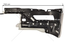 Roh nárazníku pravý Man TGS TG3 Lamiro 380-10EX