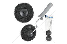 Rohový váleček na stěrky a tmely s rukojetí 10 cm + náhradní váleček - GEKO