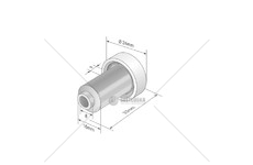 ROLKA DACHU FI24*9 DL.33MM  RD608VBD