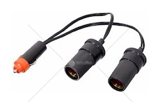 Rozdvojka 12/24V s kabelem volná COMPASS