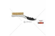 Ruční drátěný mosazný kartáč, plastový - KREATOR