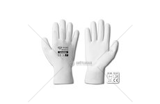 Rukavice ochranné 9" polyuretan PURE WHITE