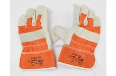 Rukavice pracovní kožené 10