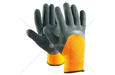 Rukavice pracovní pogumované - zateplené 0134828_A