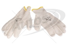 Rukavice pracovní - polyesterové s polyuretanem pro přesnou práci 0169142_A