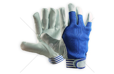 Rukavice pracovní - zateplené - kůže/textil 0169144_A