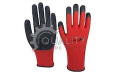 Rukavice zahradnické 9 LATEX RED