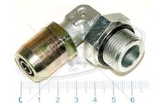 Rychlospojka 90° m22x1,5/pa12 vnější závit, kovová 0060162_A