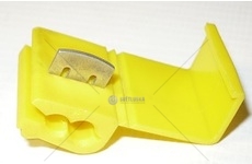 Rychlospojka kabelová 0,4-6mm2 žlutá zářezová 24A