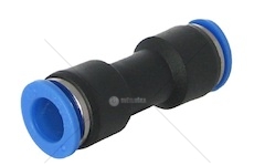 Rychlospojka přímá plast 9mm černá