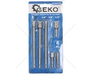 Sada adaptérů hex 1/4;3/8;1/2 6ks G10172
