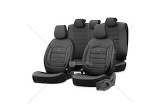 Sada autopotahů OTOM INSPIRE 3501 BLACK ECO-LEATHER 3-ZIP