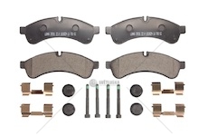 Sada brzdových destiček, kotoučová brzda BOSCH 0 986 494 335