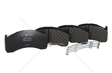 Sada brzdových destiček, kotoučová brzda LUMAG 29137 00 901 00