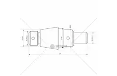 Sada čepu c50- l=147mm dlouhý | F803405101B