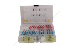 Sada cínových konektorů velká 100ks 19 x 11 x 3 cm