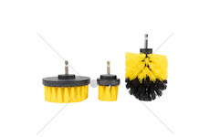 Sada čistících kartáčů na vrtačku 3ks. AMiO-04017