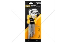 Sada dlouhých imbusových klíčů 9ks (1.5-10mm) jcbn JCB-5093L