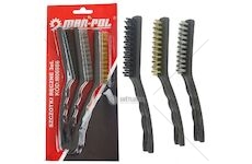 Sada drátěných kartáčů 210mm, 3ks MAR-POL