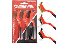Sada drátěných kartáčů 3ks MAR-POL