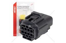 Sada elektrických konektorů vodotěsných 8 PIN 2,2 mm AMiO-04350