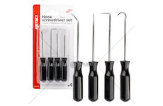 Sada hákových šroubováků 4ks. AMiO-04281