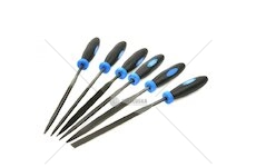 Sada jehlových pilníků na železo 6ks GEKO