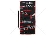 Sada klíčů 47 ks, očko-otevřené, zahnuté, S klíče, TORX, brzdové trubky, CrV MAR-POL