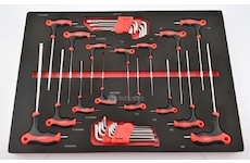 Sada klíčů HEX NA IMBUS I TORX, 33 položek  GJ-1006
