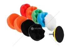 Sada lešticích houbiček a kotoučů 80mm Carmotio C63527