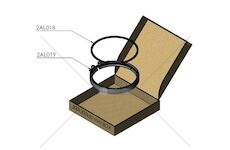 Sada montážní filtru pevných částic dpf daf lf45 euro 6 0298535_A