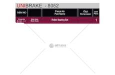 Sada na opravu brzdového třmenu SAF UNIBRAKE UNB8052