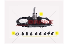 Sada na opravu třmenu brzdy BPW TBS3709,4309, UNIBRAKE UNB9011