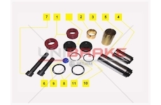 Sada na opravu třmenu brzdy BPW TSB 3709/4309 UNIBRAKE UNB9003