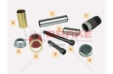 Sada na opravu třmenu brzdy KNORR plot UNIBRAKE UNB5068