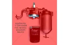 Sada na přestavbu na plnoprůtokový olejový filtr pro zetor 25 | PPF-Z25