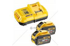 Sada nabíječky XR a 2 baterií 9Ah DEWALT DCB118X2-QW
