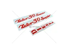 Sada nápisů pro zetor s50 červený | S105.0002