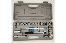 Sada nářadí 25ks nářadí 8-32mm s ráčnou 1/2