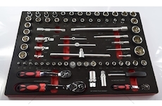 Sada nářadí 72 ELEM. TONGRUN 1/4 1/2 3/  GJ-1001