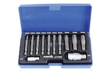 Sada nářadí bitů TORX pro nástavec 1/4