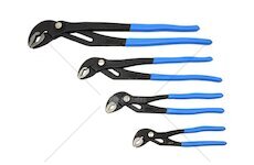 Sada nastavitelných kleští 4 ks 175 mm - 400 mm CRV GEKO