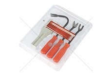 Sada nástrojů na příchytky čalounění a plastů